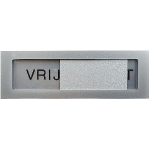 schuifbordjes vrij-bezet