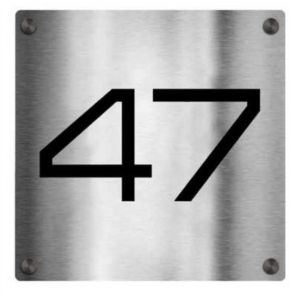 35001 zilver aluminium 10x10cm