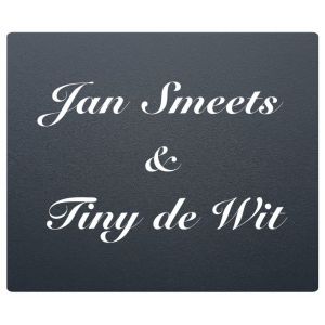 RVS antraciet gecoat 12x10cm Roundhand