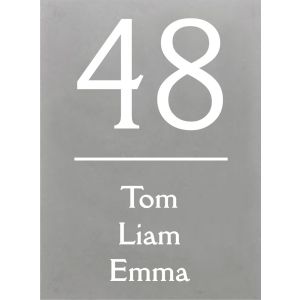 Beton naambord 15x20cm Della Robbia