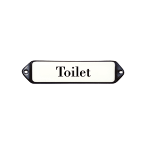 EM226 deurbordje Toilet oor