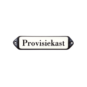 EM236 deurbordje Provisiekast oor