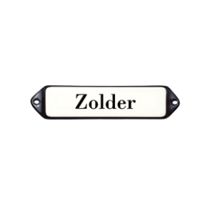 EM241 deurbordje Zolder oor