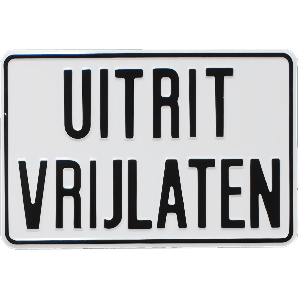 GA030 uitrit vrijlaten