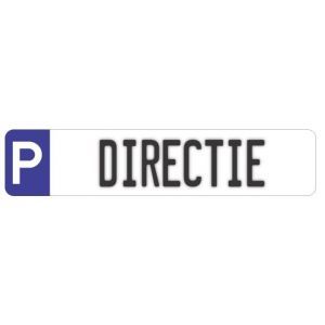 GA068 parkeren directie 52x11cm