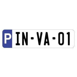 GA070 parkeren invalide 39x7,7cm