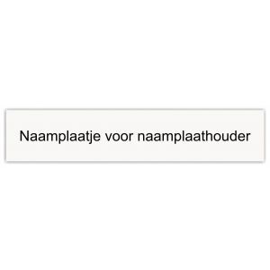 Naamplaatje 84x23x1mm