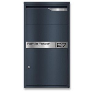 pakketbrievenbus 1 met naam en huisnummer