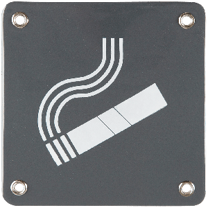 emaille pictogram roken toegestaan