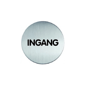 RP51 RVS pictogram INGANG