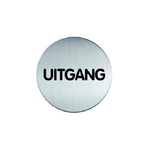 RP52 RVS pictogram UITGANG
