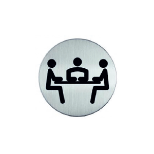 RP62 RVS Pictogram VERGADERRUIMTE