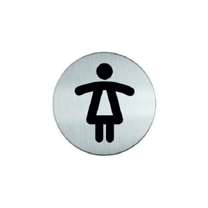 RP66 RVS Pictogram DAME  