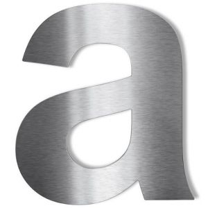 RVS look letter a