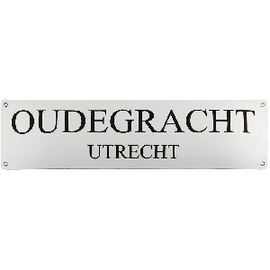 EM206 emaille straatnaambord 90x20cm