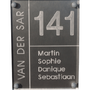Acrylaat naamborden BG-4132  20x30cm