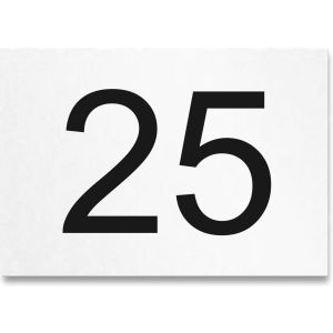 35020 rvs look Dibond 25x20cm