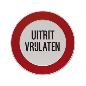 GA-001 Uitrit Vrijlaten 24cm rond