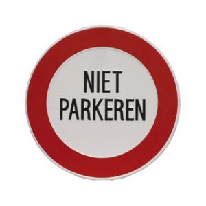 GA005 Niet Parkeren 24cm rond