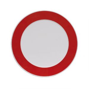 GA017 verbod blanco 24cm rond