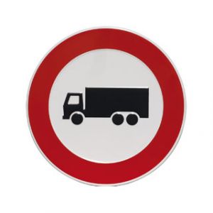GA020 Verbod vrachtwagen 30cm rond
