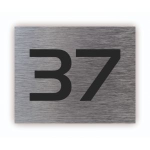 35015 rvs look Dibond 10x8cm 