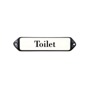 EM226 deurbordje Toilet oor