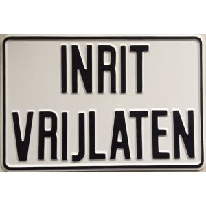 GA031 inrit vrijlaten