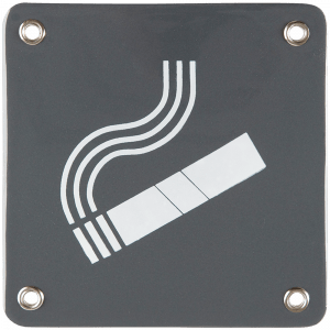 emaille pictogram roken toegestaan