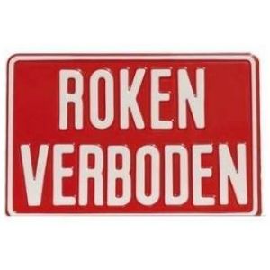 GA034 open vuur en roken verboden