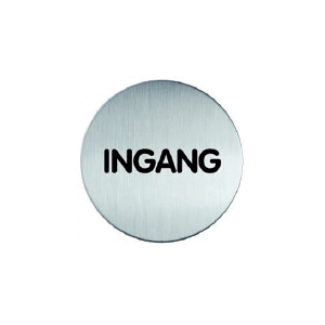 RP51 RVS pictogram INGANG