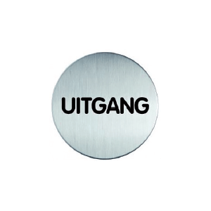 RP52 RVS pictogram UITGANG