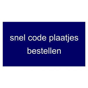 snel code plaatjes bestellen