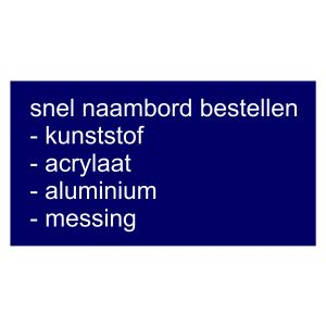 zelf eigen gegevens invullen