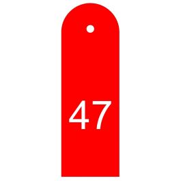 LABEL-3R 2x6cm 3 verschillende afmetingen